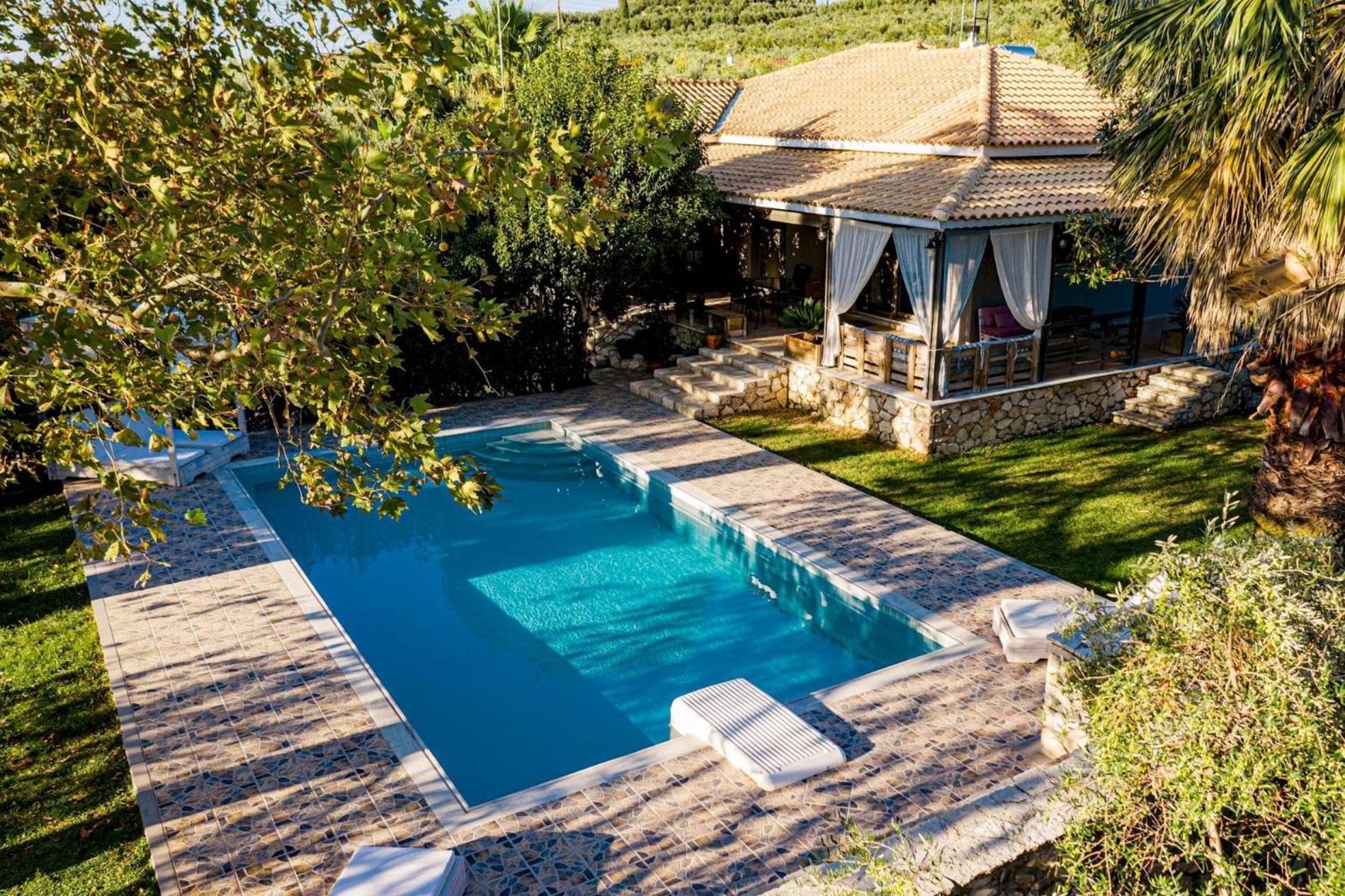 Eleonas Villa Fiolitis Bagian luar foto